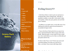 Tablet Screenshot of groovyduckbakeryllc.com